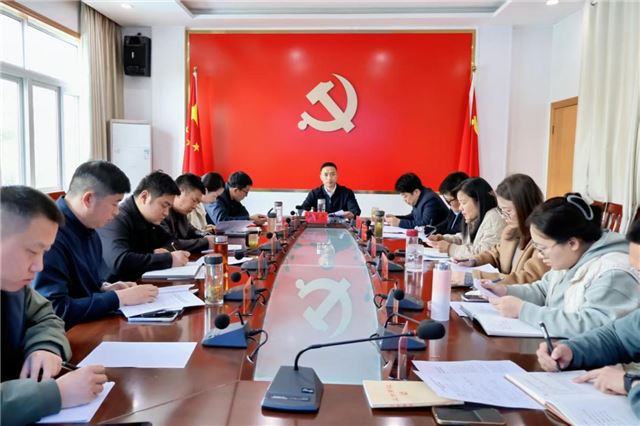 兴化永丰镇召开党委理论学习中心组集中学习会议