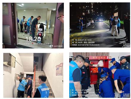 夜查除隐患 筑牢安全线  兴化市垛田街道开展消防安全集中夜查行动