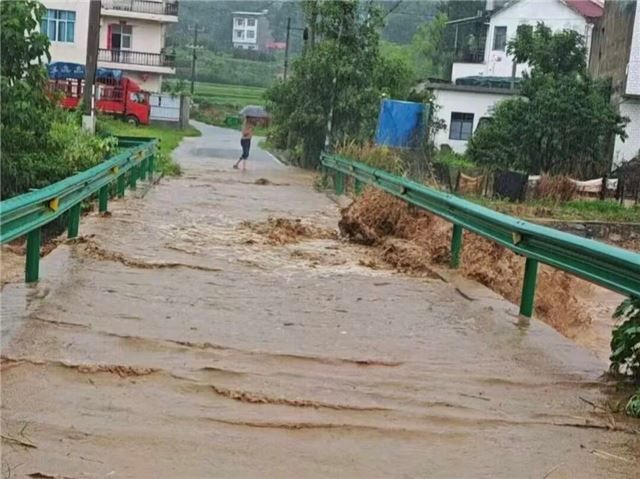 风雨同舟，守护家园  湖北蕲春县张塝镇全力开展防汛救灾与灾后重建工作